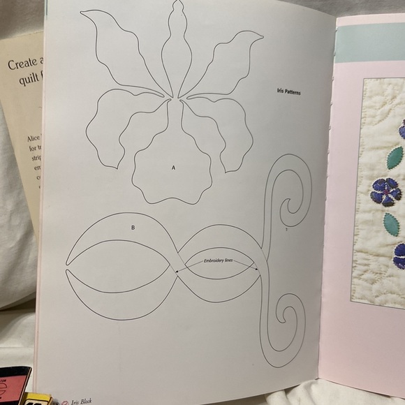 Fantastic Fans by Alice Dunedin Shadow Appliqué by Hetty van Boven vintage books - Picture 6 of 7